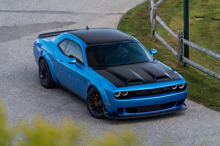 2019 Dodge Challenger Redeye Blue Exterior Front Picture